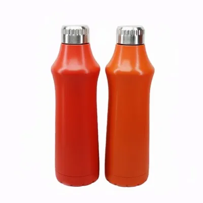 17 oz de forma única d'acer inoxidable per a aigua