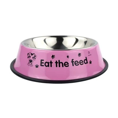 Aliments per a mascotes reutilitzables i bols d'aigua amb base de goma